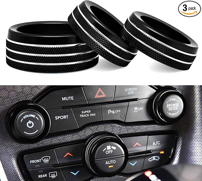 Auprite Climate Control Knob Covers by Auprite