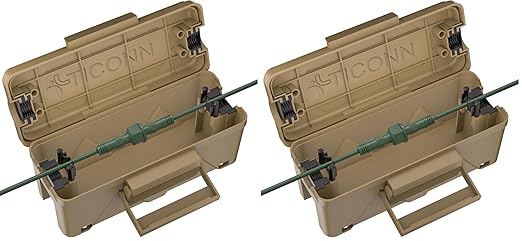 TICONN Outdoor Electrical Box, IP54 Splash-Proof Outdoor Extension Cord Cover by TICONN