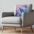 Sea Turtle Headrest Cover for Couch Non-Slip Flower Pink Furniture Slipcover by Unknown