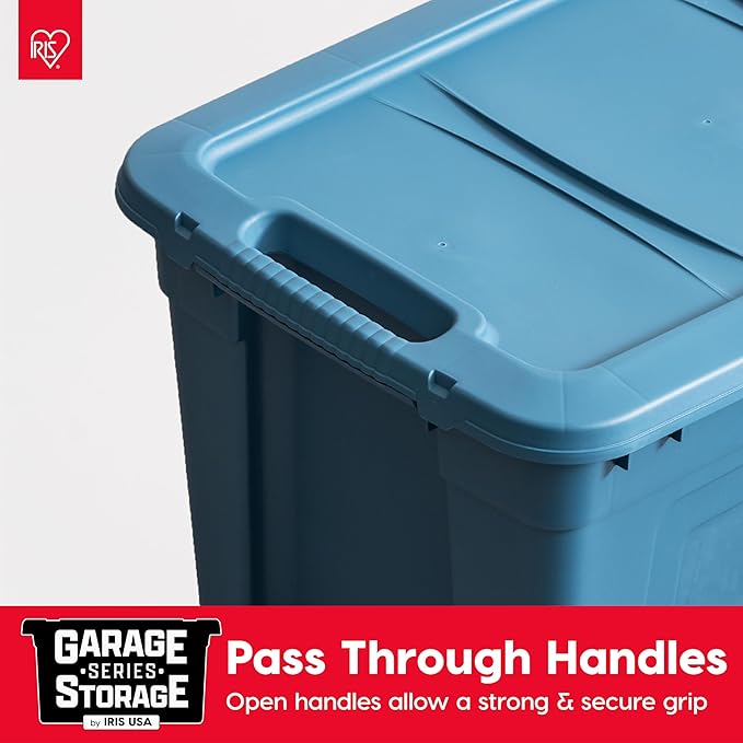 IRIS USA 31 Gallon Eco-Friendly Heavy Duty Storage Totes - Image 4