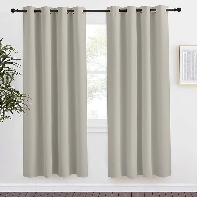 NICETOWN Blackout Natural Curtain by NICETOWN