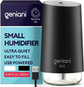 GENIANI Portable Small Cool Mist Humidifier – USB Powered, Compact Desktop by GENIANI
