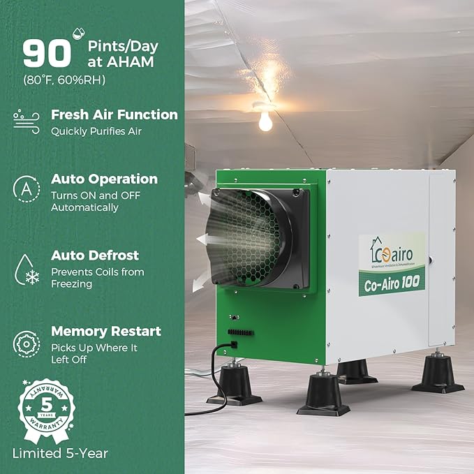 Whole House Dehumidifier 90 Pint - Image 4