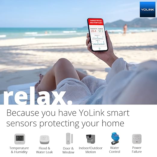 YoLink Smart Outdoor Temperature & Humidity Sensor, Hygrometer, Thermometer - Image 5