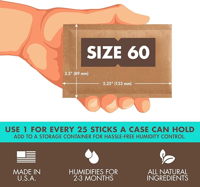 Boveda 75% Two-Way Humidity Control Packs Fix Major Moisture Loss in - Image 2
