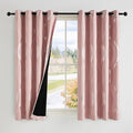NICETOWN 100% Blackout Pink Curtains by NICETOWN