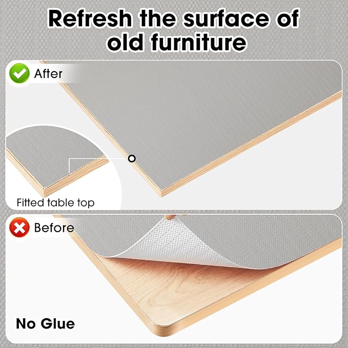 Drawer and Shelf Liner, Non-Slip Kitchen Cabinet Liners Non-Adhesive Thick - Image 8