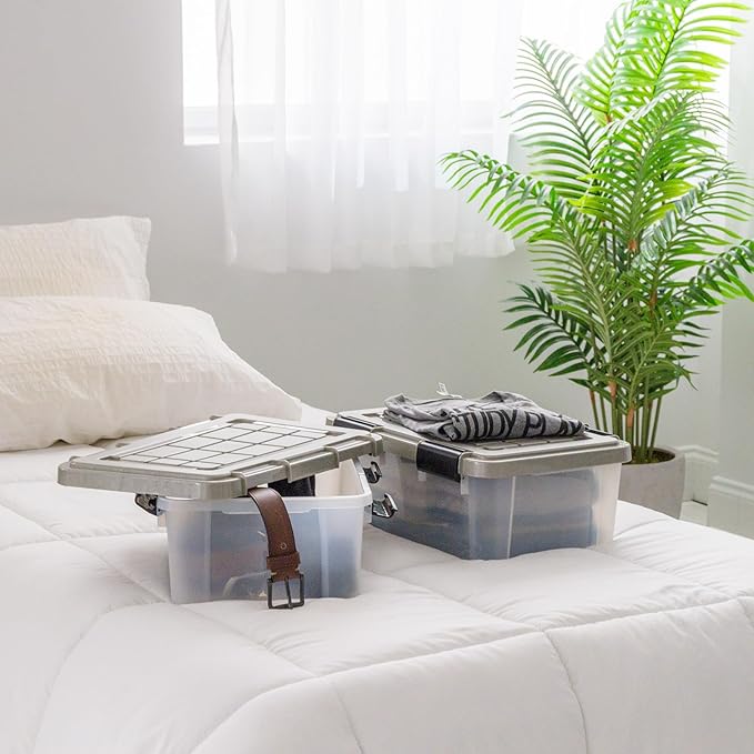 IRIS USA 16 Qt Storage Bins - Image 3