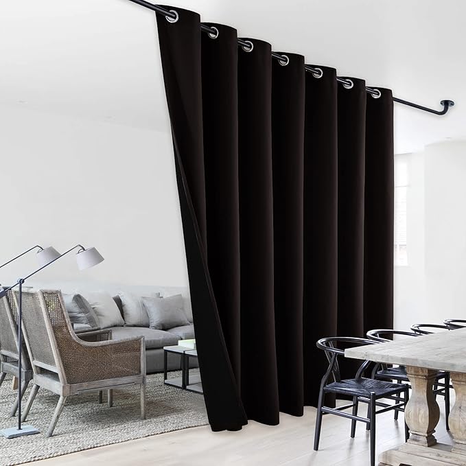 NICETOWN Extra Wide Patio Door Curtain, Super Heavy-Duty Thermal Sliding Glass - Image 7