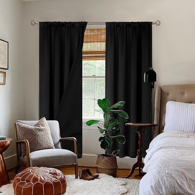 BGment 100% Blackout Curtains for Bedroom - Image 2