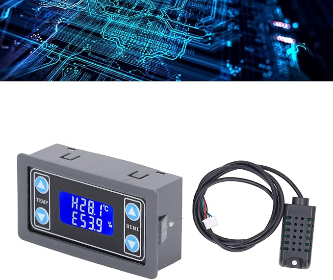 Temperature Humidity Controller Relay Output Digital Thermostat Humidistat - Image 4
