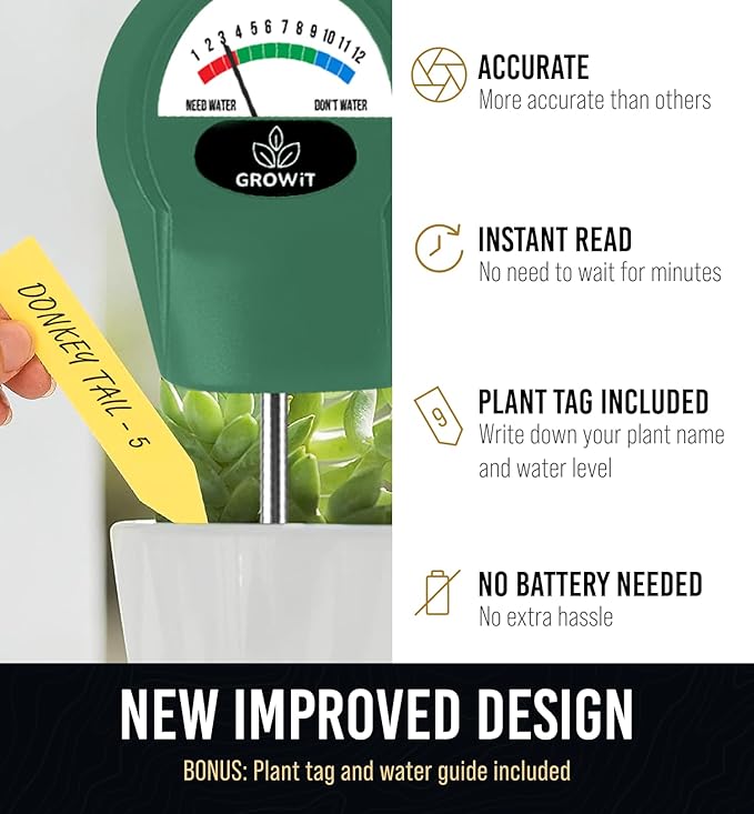 GROWIT Soil Water Monitor for Plants - Image 2