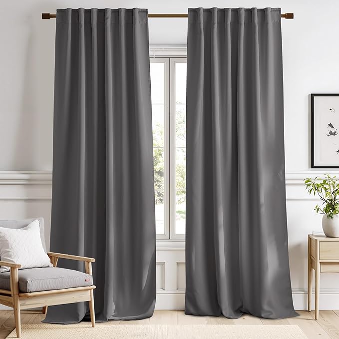 NICETOWN Bedroom Curtains Blackout Curtain Panels - Image 2