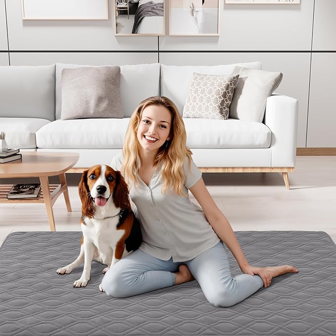 Smiry Waterproof Dog Blanket, 68x82 Inch Soft Pet Bed Cover Reversible - Image 9