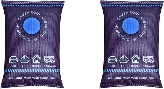Reusable Dehumidifier Bags, Car Moisture Absorber by Unknown
