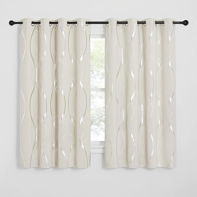NICETOWN Bedroom Blackout Curtains Panels - Image 2