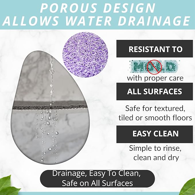 Soft Shower Mat Non Slip - Image 4