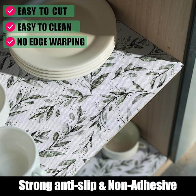 Shelf Liners Non Adhesive and Strong Non-Slip Shelf and Drawer Liners - Image 2