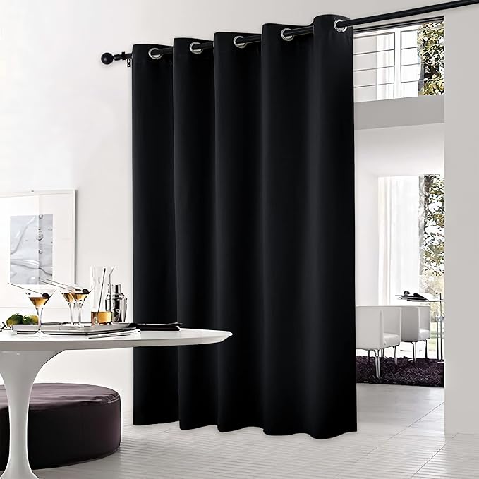 NICETOWN Blackout Curtain for Sliding Door, Patio Door Curtains, Thermal - Image 6