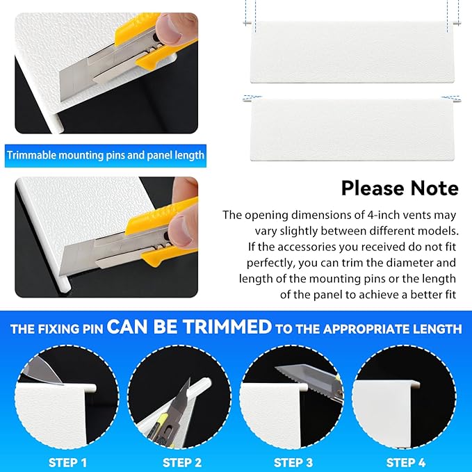 Dryer Exhaust Vent Cover Panel Replacements - Image 3