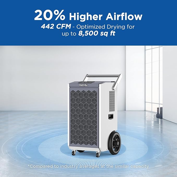 260 Pints Commercial Dehumidifier - Image 4