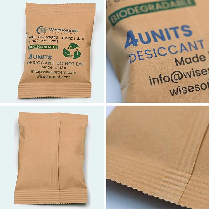 3 x 132g Kraft Clay Desiccant Packs – Food Safe Bentonite Clay, Silica Gel - Image 9