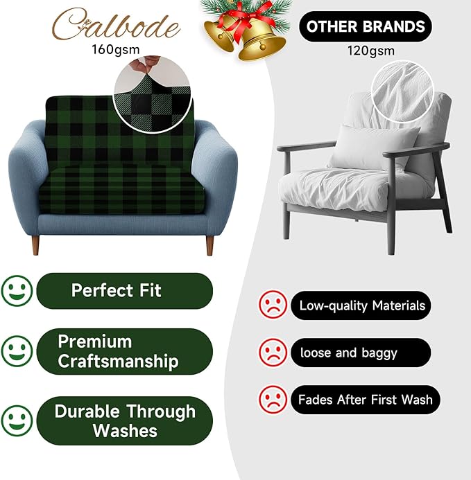 8Pcs High Elastic Sofa Seat Cushion Cover - Image 6