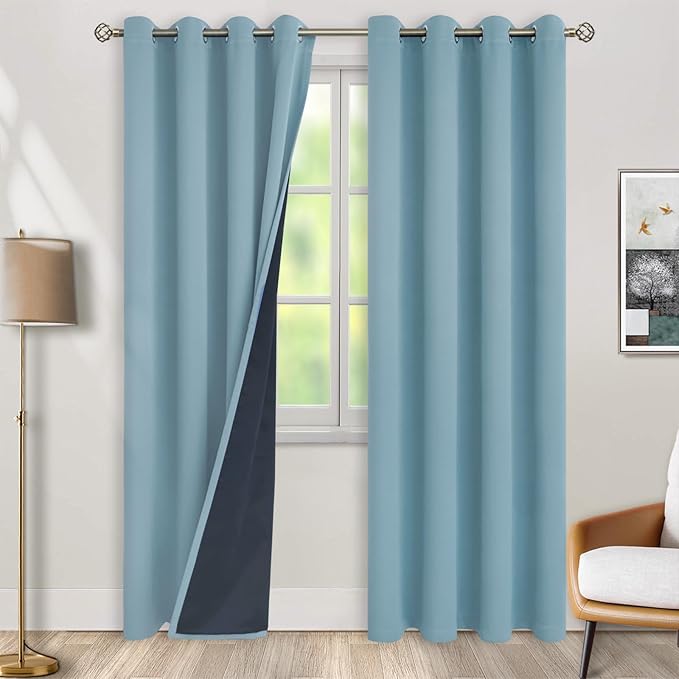 BGment Thermal Insulated 100% Blackout Curtains by BGment
