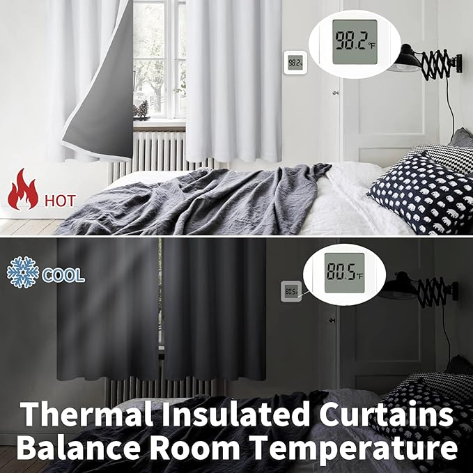 BGment 100% Blackout Curtains 84 Inch Length - Image 4