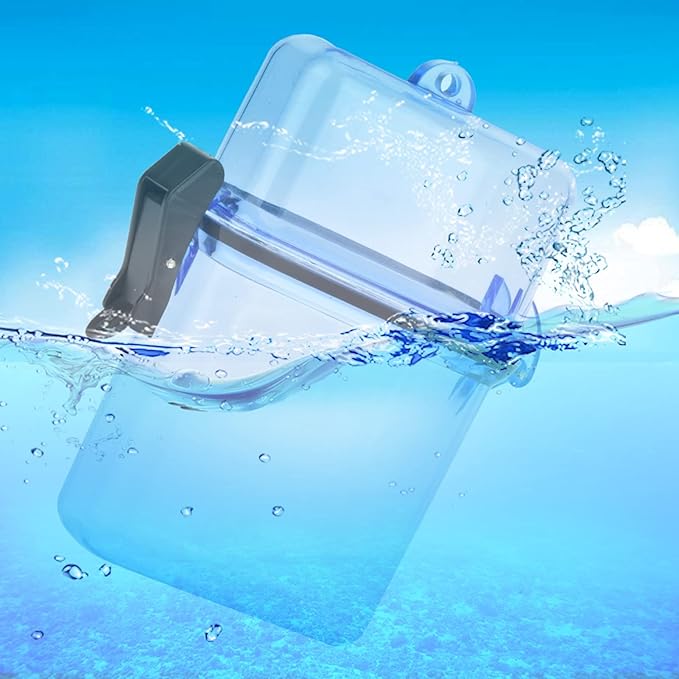 Tbest Boat Dry Bags, Waterproof Phone Pouch, Plastic Transparent Underwater - Image 8
