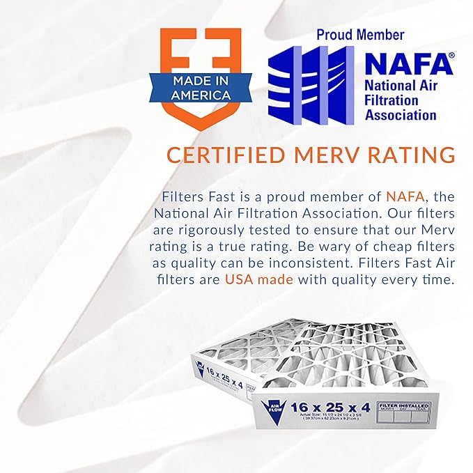 Filters Fast 14x18x1 Air Filter MERV 11, Made in the USA, Actual Size: - Image 4