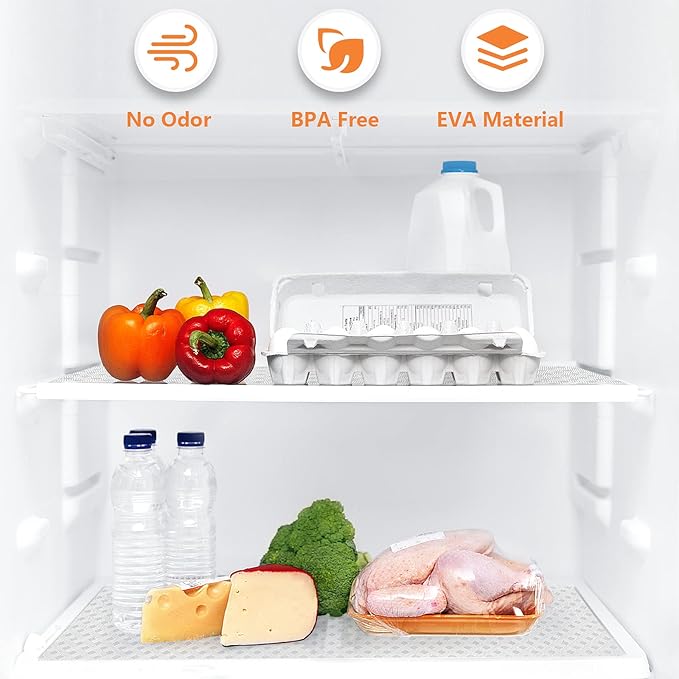 Shelf Liners for Kitchen Cabinets Refrigerator Liners Waterproof Kitchen - Image 5