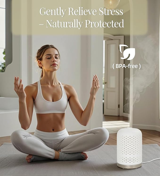 Essential Oil Diffuser – 2.4MHz Ultrasonic Aromatherapy Diffuser, Health Night - Image 4
