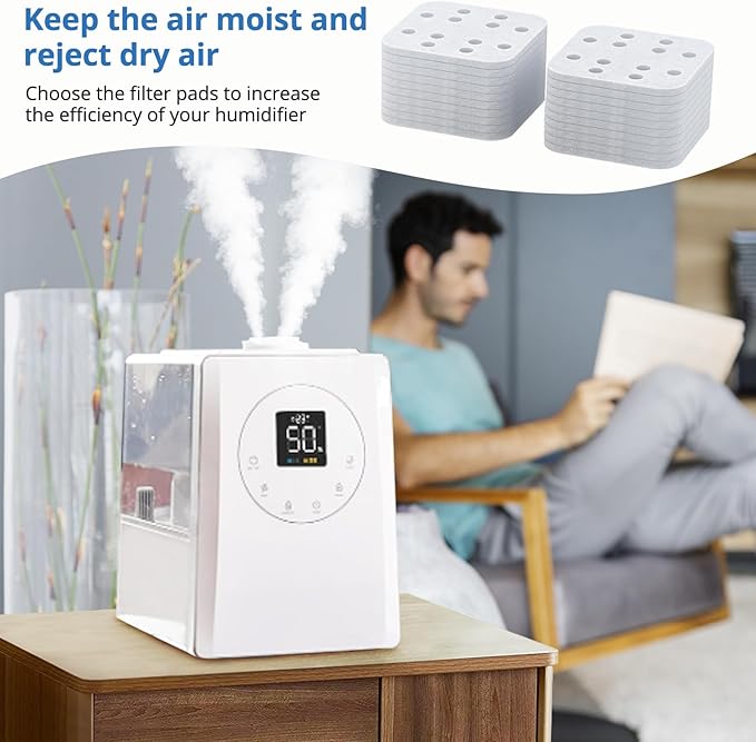 Humidifier Mineral Absorption Pad 20 Pack, Replacement Filter Compatible - Image 6