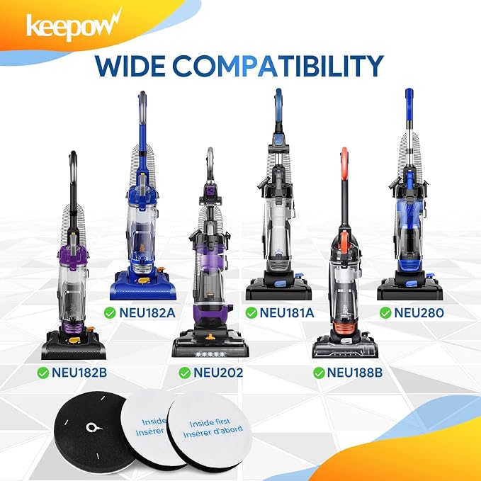 KEEPOW Vacuum Filter Replacement Compatible - Image 2