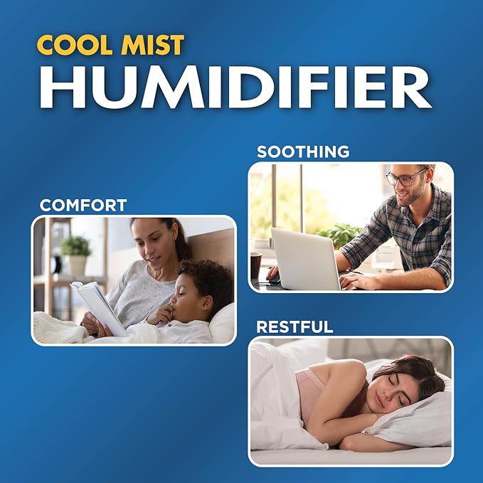 Thera|Care Cool Mist Ultrasonic Humidifier | - Image 4