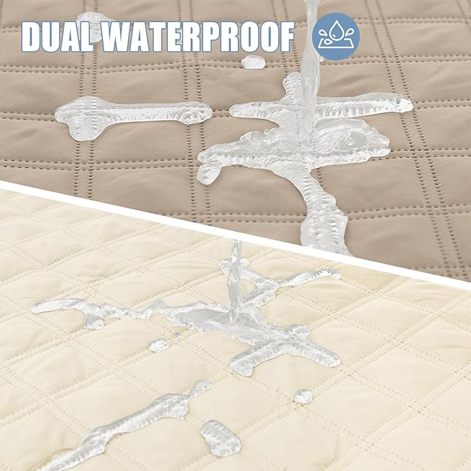 Smiry Waterproof Dog Bed Cover Pet Blanket, Soft Washable Dog Blanket - Image 4