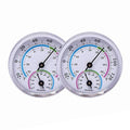 Mini Indoor Thermometer Hygrometer Analog 2 in 1 Temperature Humidity Monitor by LayscoPro