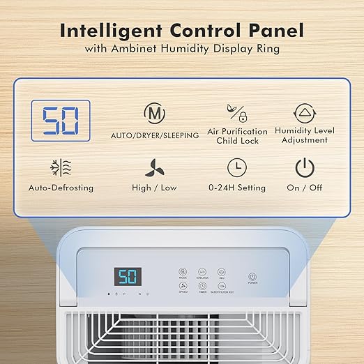 NEWBULIG 80Pints Dehumidifier - Image 3