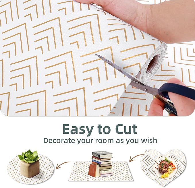 Shelf Liner for Kitchen Cabinets Non Adhesive Drawer Liner Non-Slip Thickened - Image 6