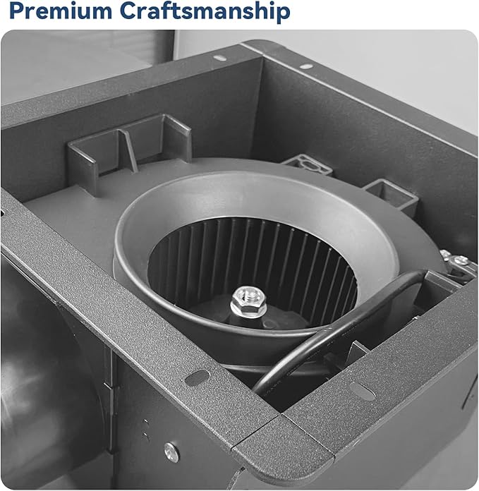 Bathroom Exhaust and Ventilation Fan 88CFM, Ultra-quiet Bath Fan Ceiling Mount - Image 4