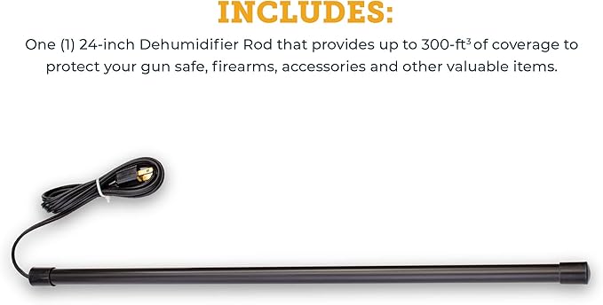 SnapSafe 12 Inches Gun Safe Dehumidifier Rod – Eliminates Condensation - Image 6