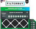 Filterbuy 10x10x1 Air Filter MERV 10 Odor & Allergy Defense by Filterbuy