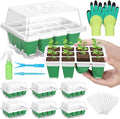 Mckanti 6 Pack Silicone Seed Starter Tray, Reusable Seed Starter Kit by Mckanti