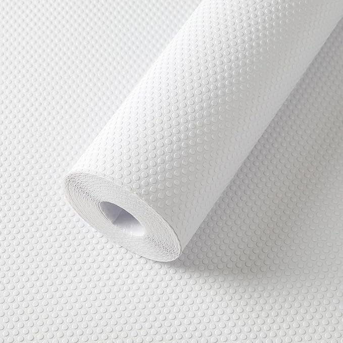 Shelf Liners for Kitchen Cabinets Non-Adhesive: 17" W x 300" L Waterproof by FLPMIX