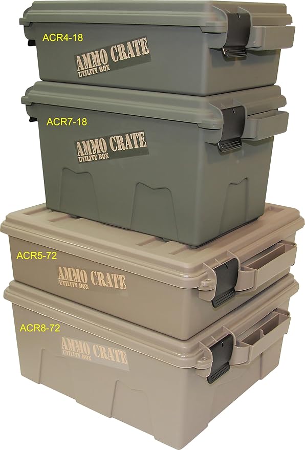 MTM ACR7-18 Ammo Crate Utility Box, survival or hunting gear storage, O-Ring - Image 8