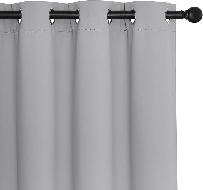 NICETOWN Bedroom Curtain Room Darkening Drapery 102 inches Length - Image 7