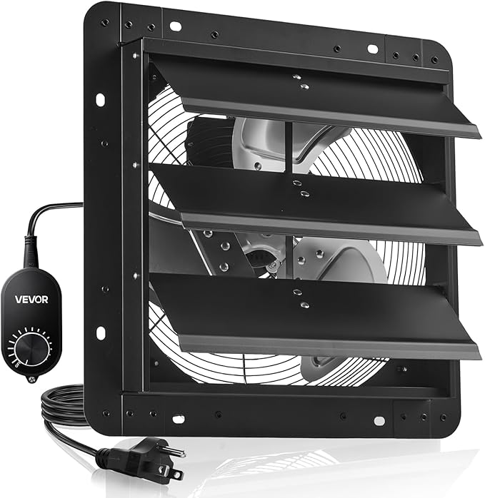 VEVOR 14'' Exhaust Fan, Wall Mounted Attic Fan by VEVOR