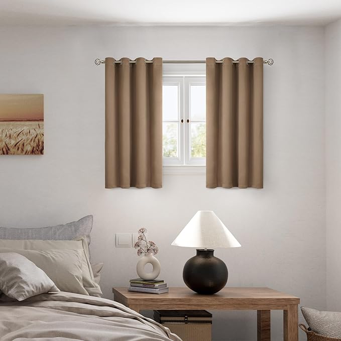 BGment Short 100% Blackout Curtains - Image 2