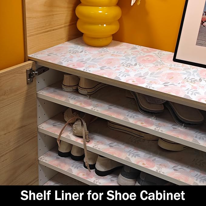 Peony Shelf and Drawer Liner for Kitchen, Non-Adhesive and Strong Non-Slip - Image 7